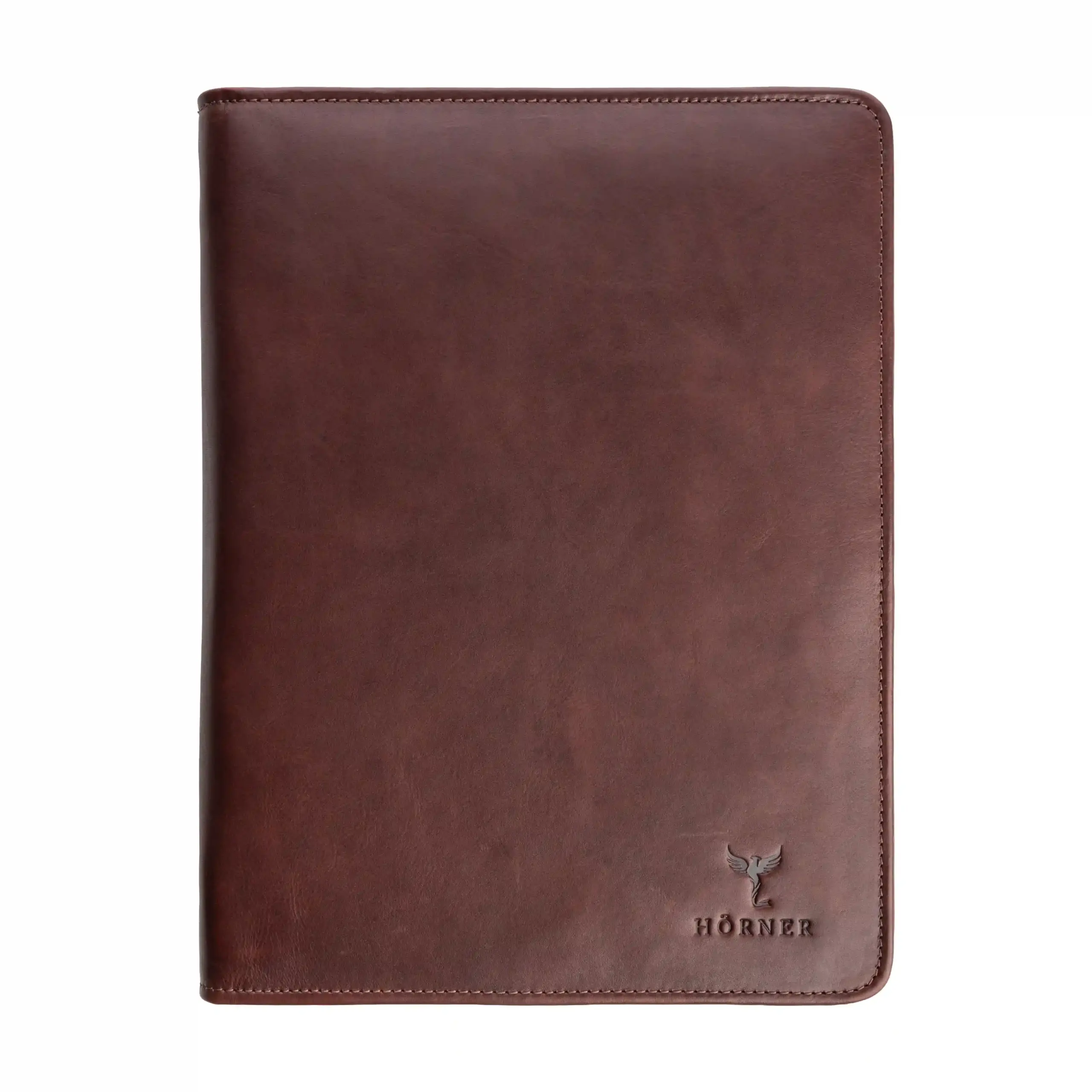 Paris Full-Grain Leather Padfolio Cognac