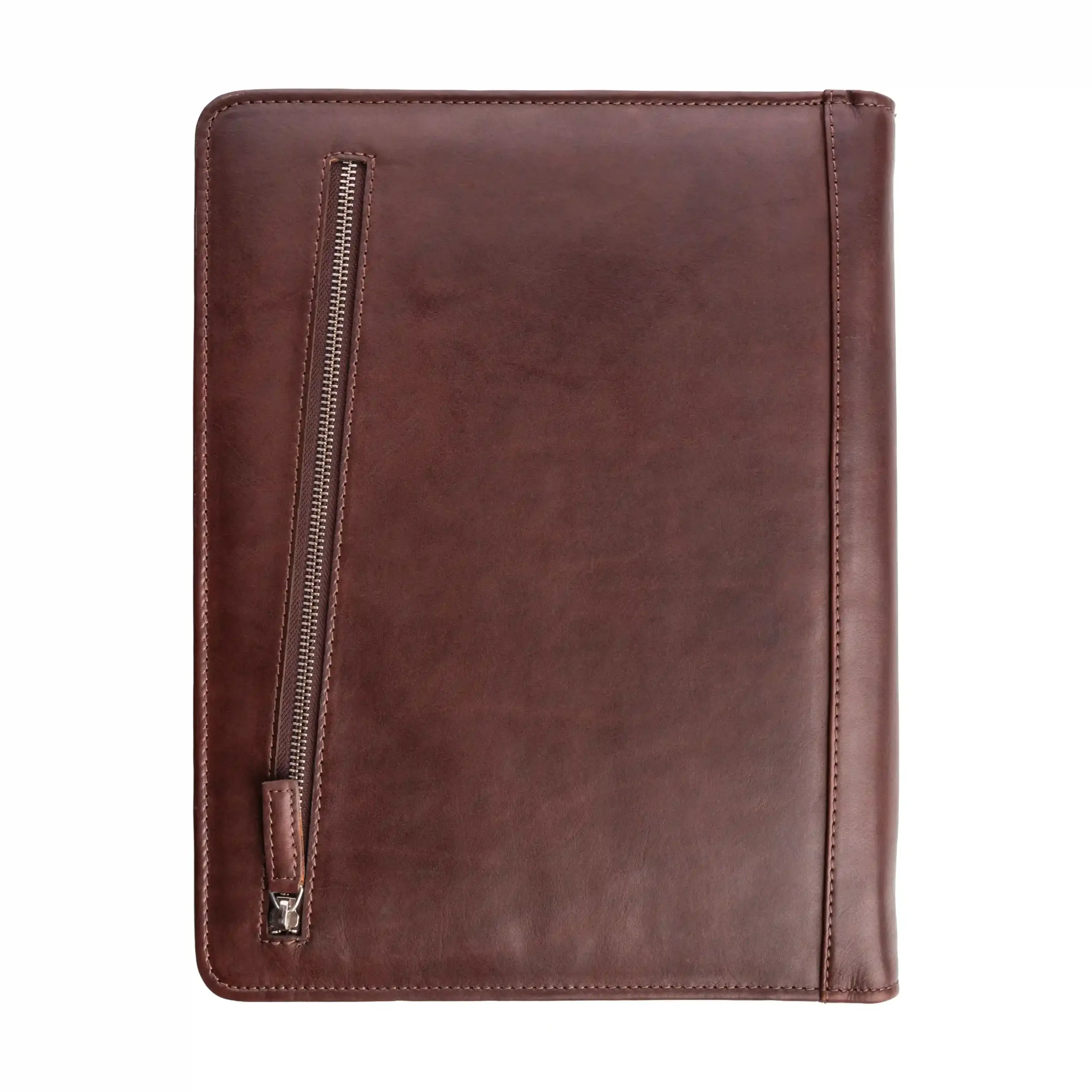 Paris Full-Grain Leather Padfolio Cognac — view 4