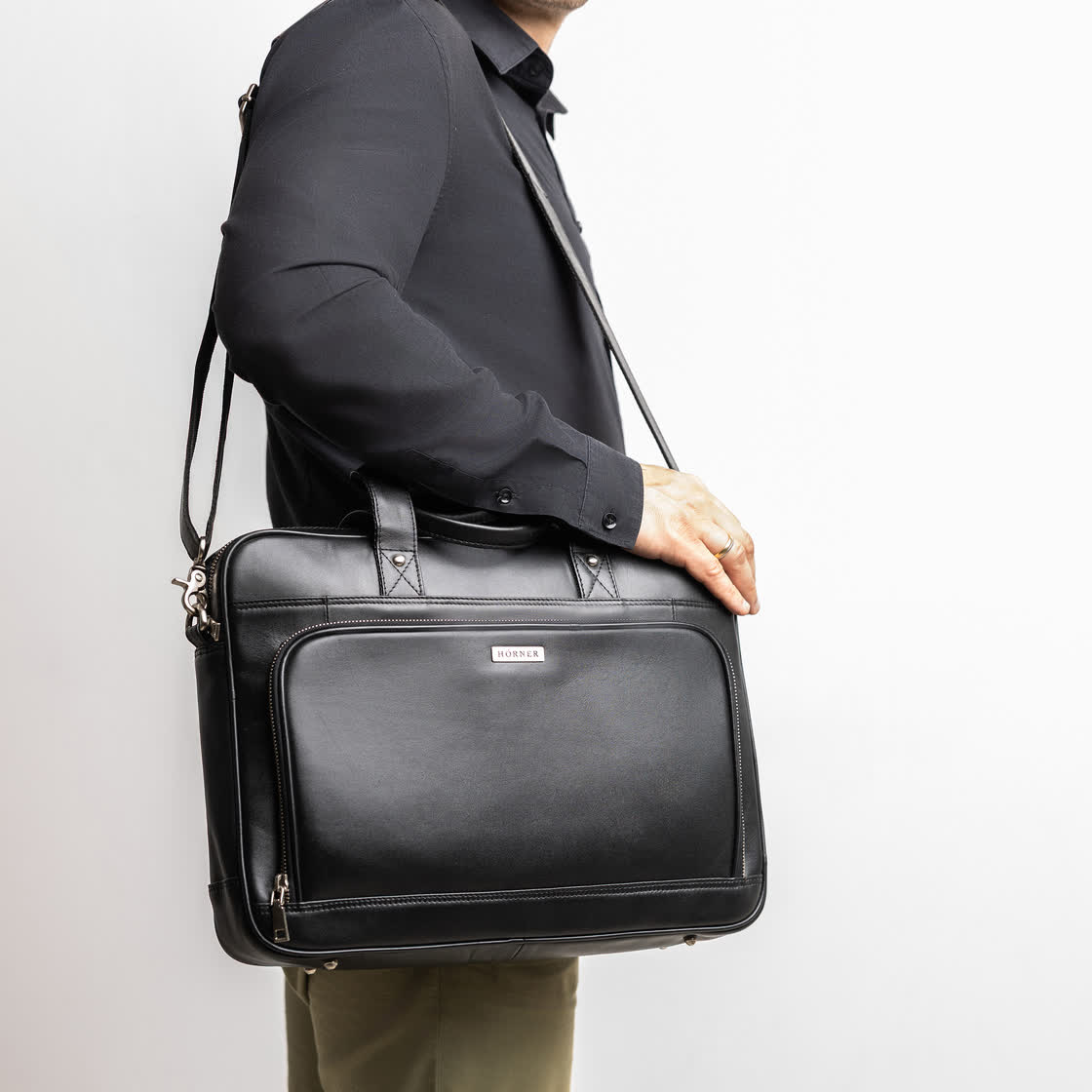 Bremen Business Bag Black — view 3