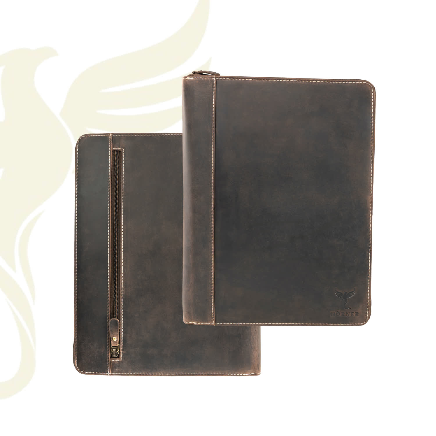 Oslo Leather Padfolio Cognac